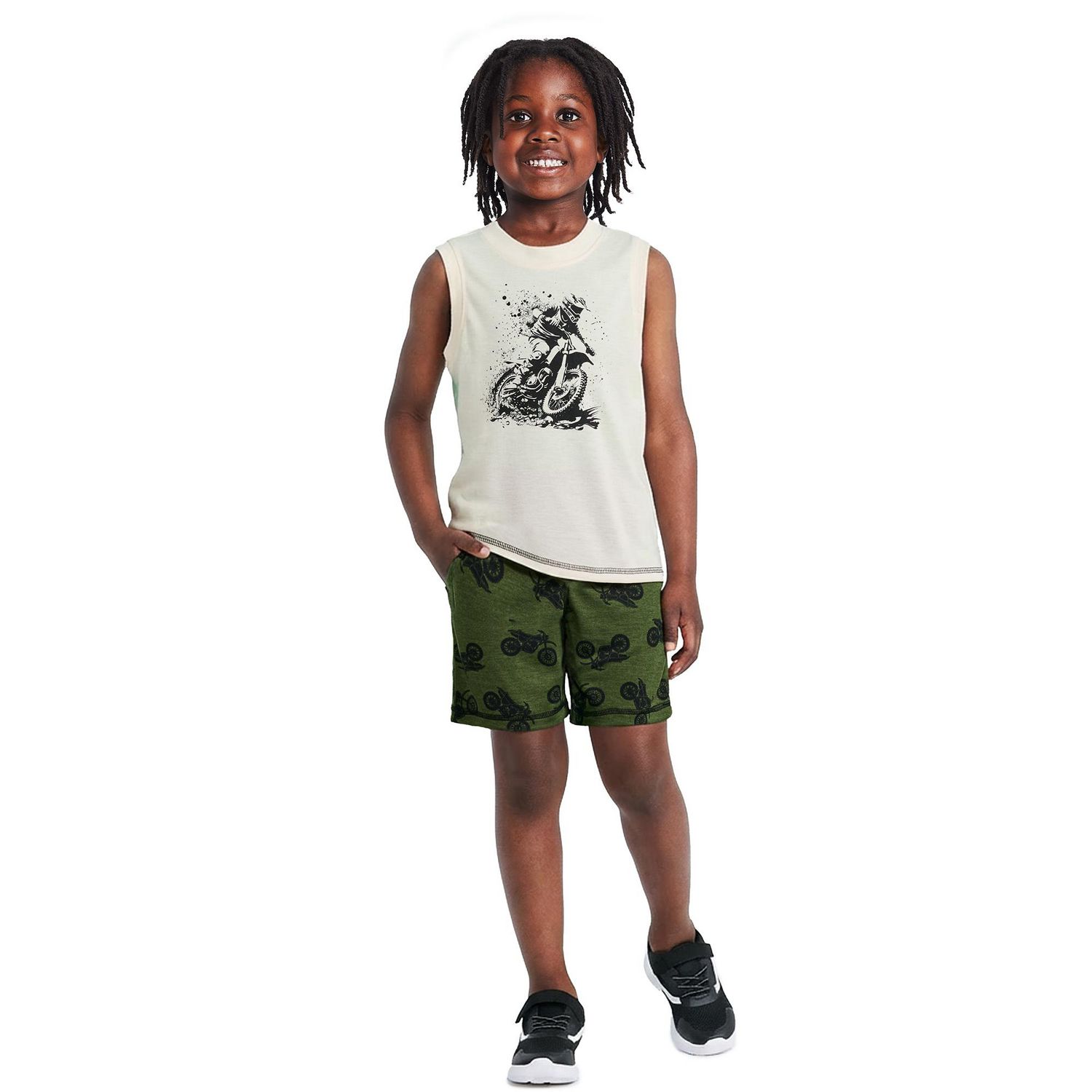 Pyjama 2 pièces avec débardeur de musculation George pour garçons