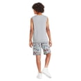 thumbnail image 2 of George Boys' Two Piece Muscle Tank Pajama Set, 2 of 6