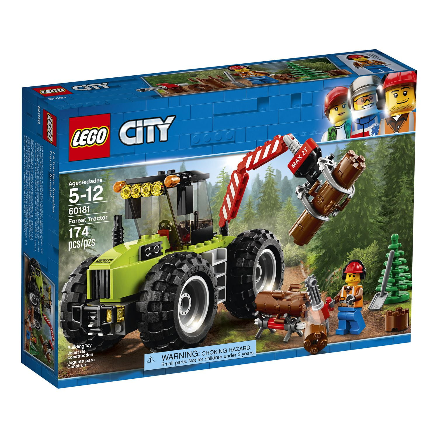 LEGO City Forest Tractor 60181 Building Kit - Walmart.ca