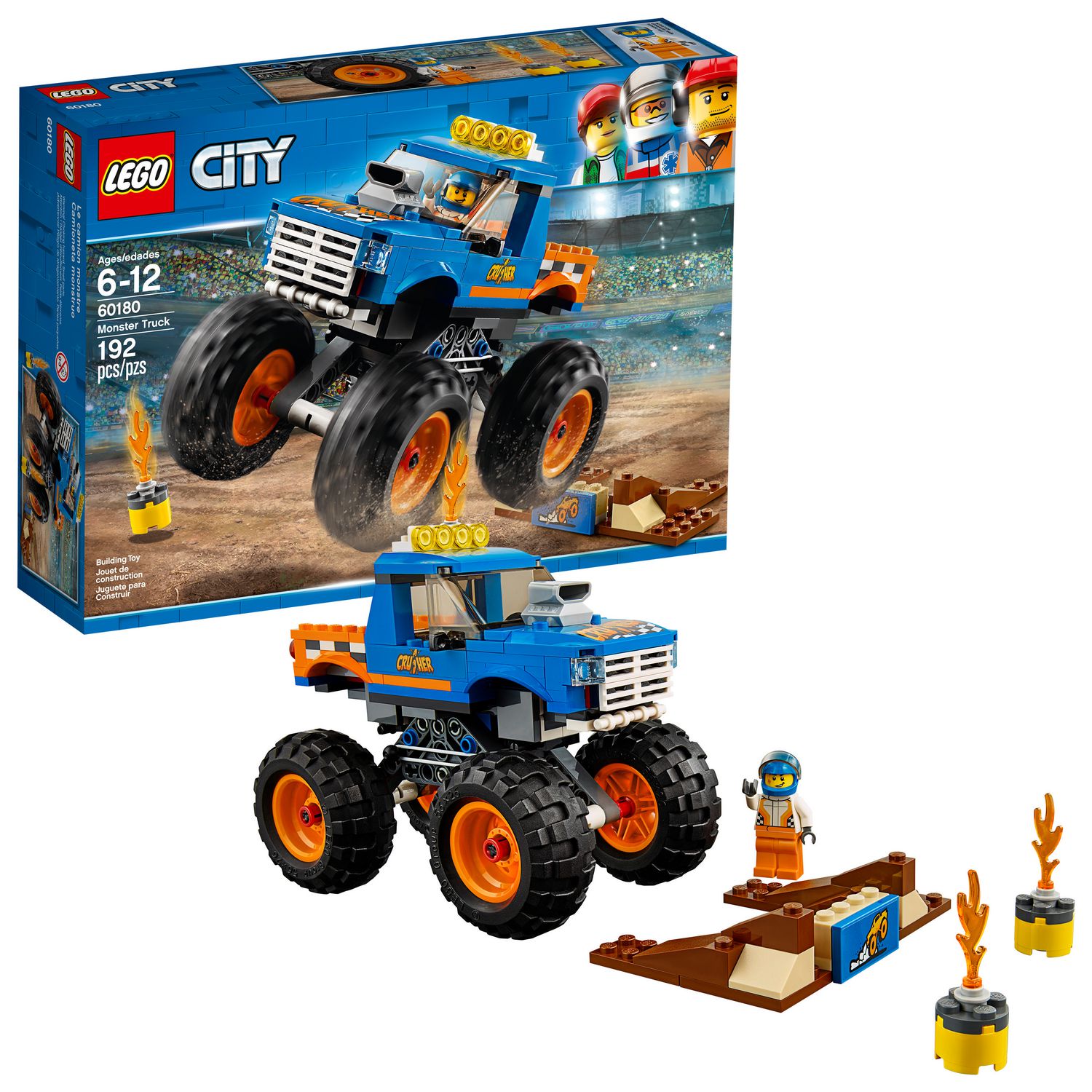 Lego City Monster Truck Building Block 