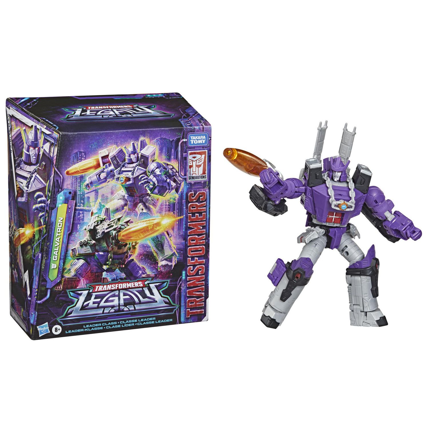 Transformers Toys Generations Legacy Series Leader Galvatron Action Figure Kids Ages 8 and Up 7.5 inch