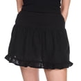 thumbnail image 4 of No Boundaries Women's Bow Embroidered Skort, 4 of 6