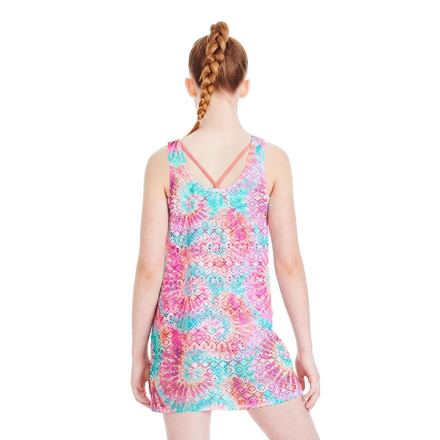 George Girls' Crochet Cover-Up Dress