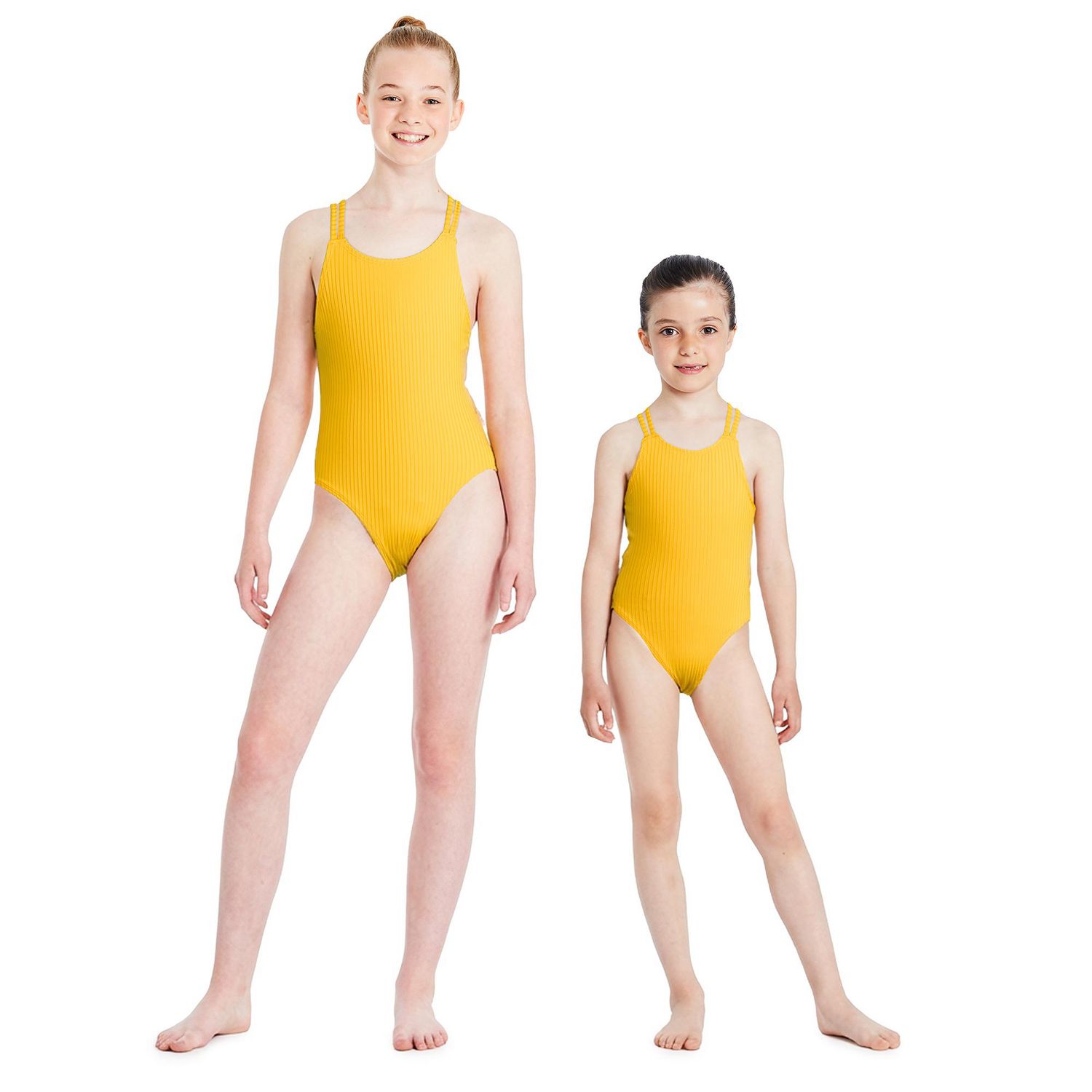 Maillot de bain 1 pièce à lanières George pour filles