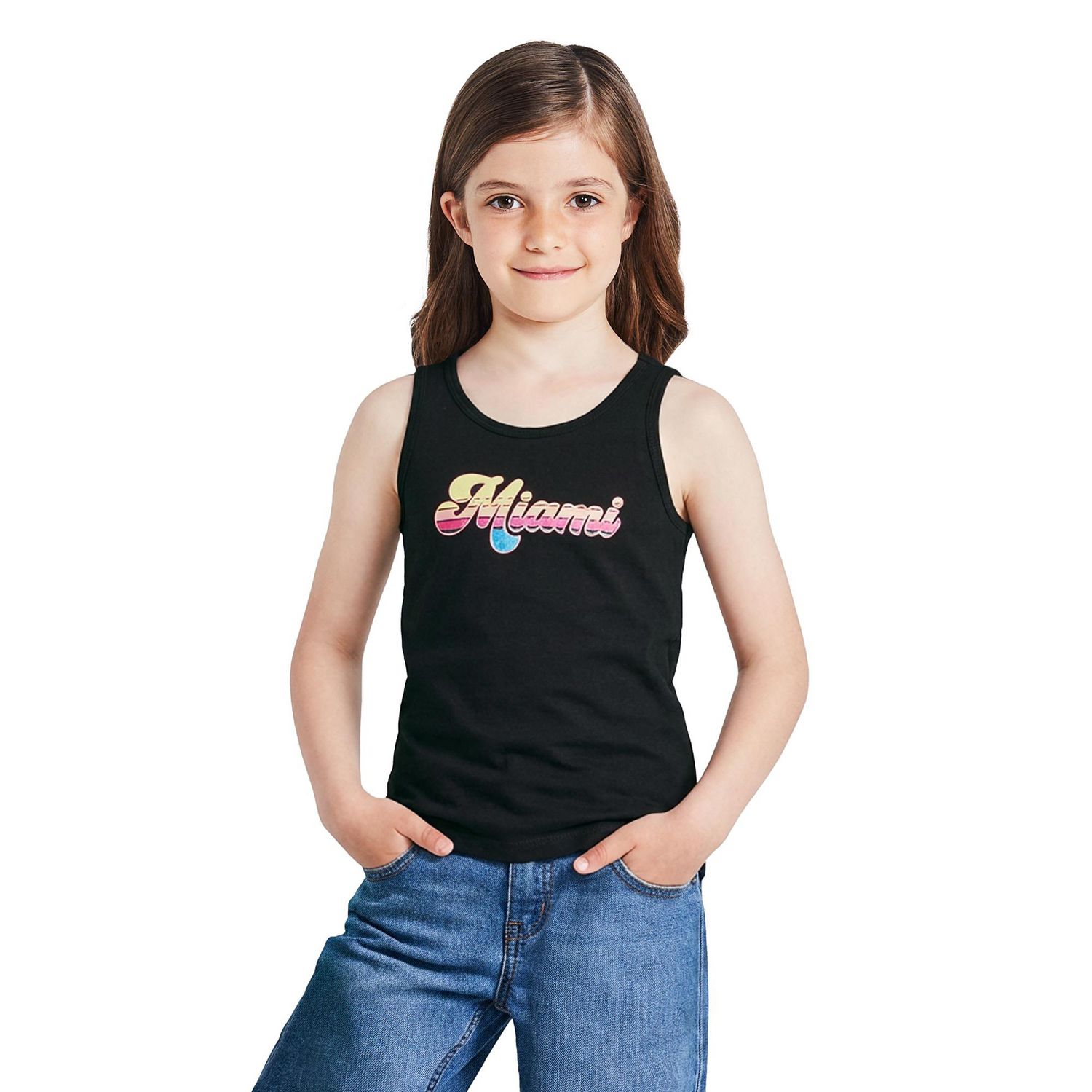 Débardeur à imprimé graphique George pour filles