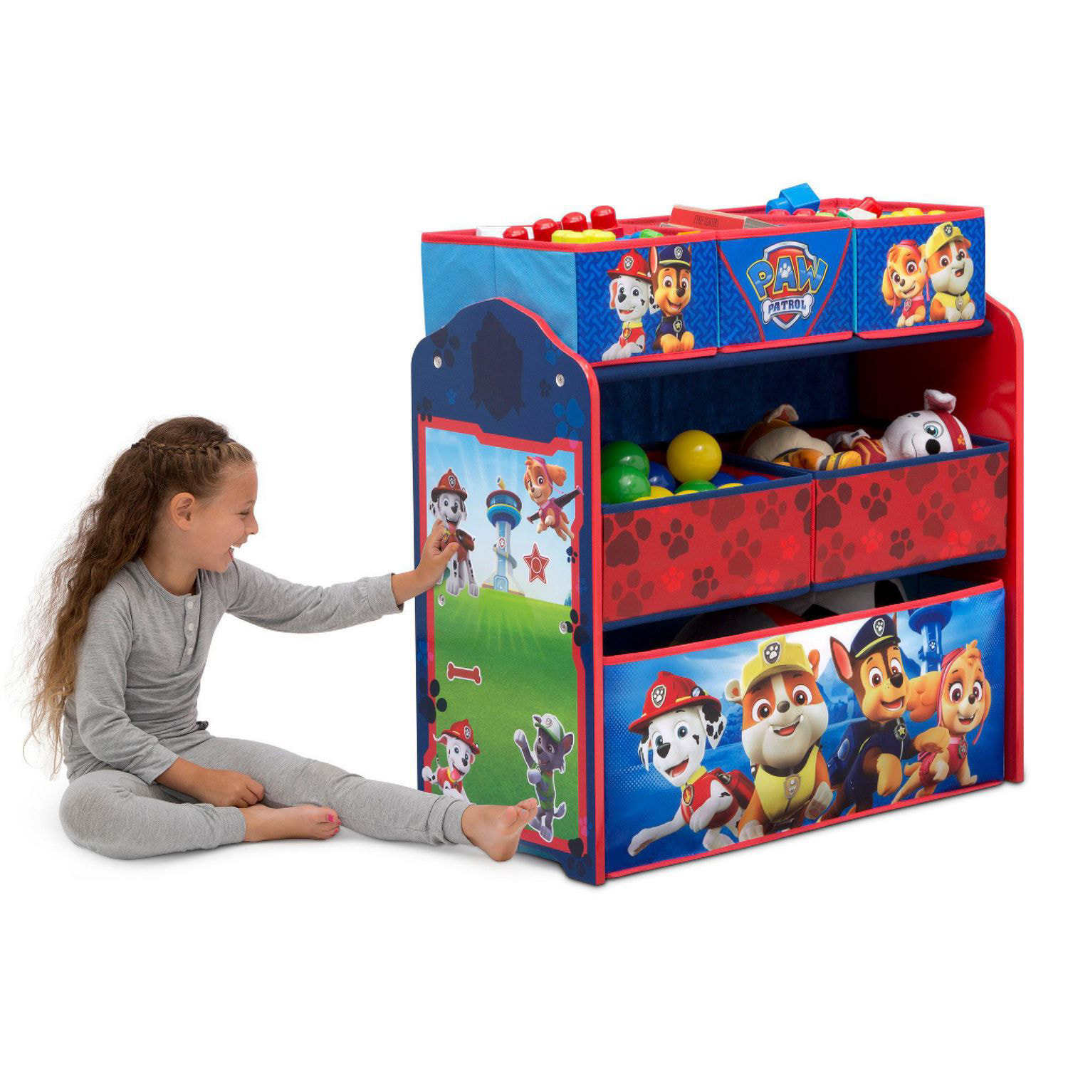 Buy Paw Patrol Folding Storage Box with Lid Star (Blue) Baby Kids Decor  from Japan - Buy authentic Plus exclusive items from Japan