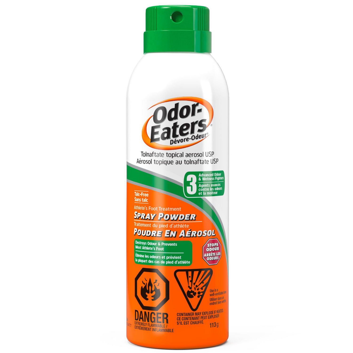 Blistex Odor-Eaters Foot & Sneaker Spray Powder