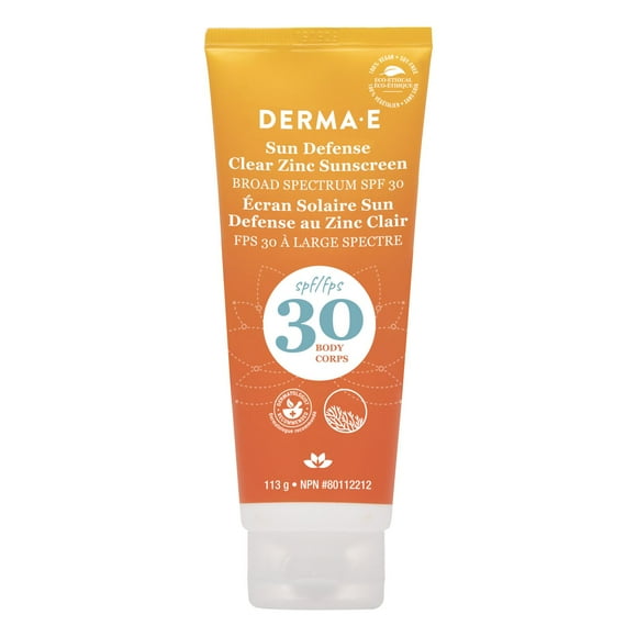Sun Defense Clear Zinc Sunscreen SPF 30 Body