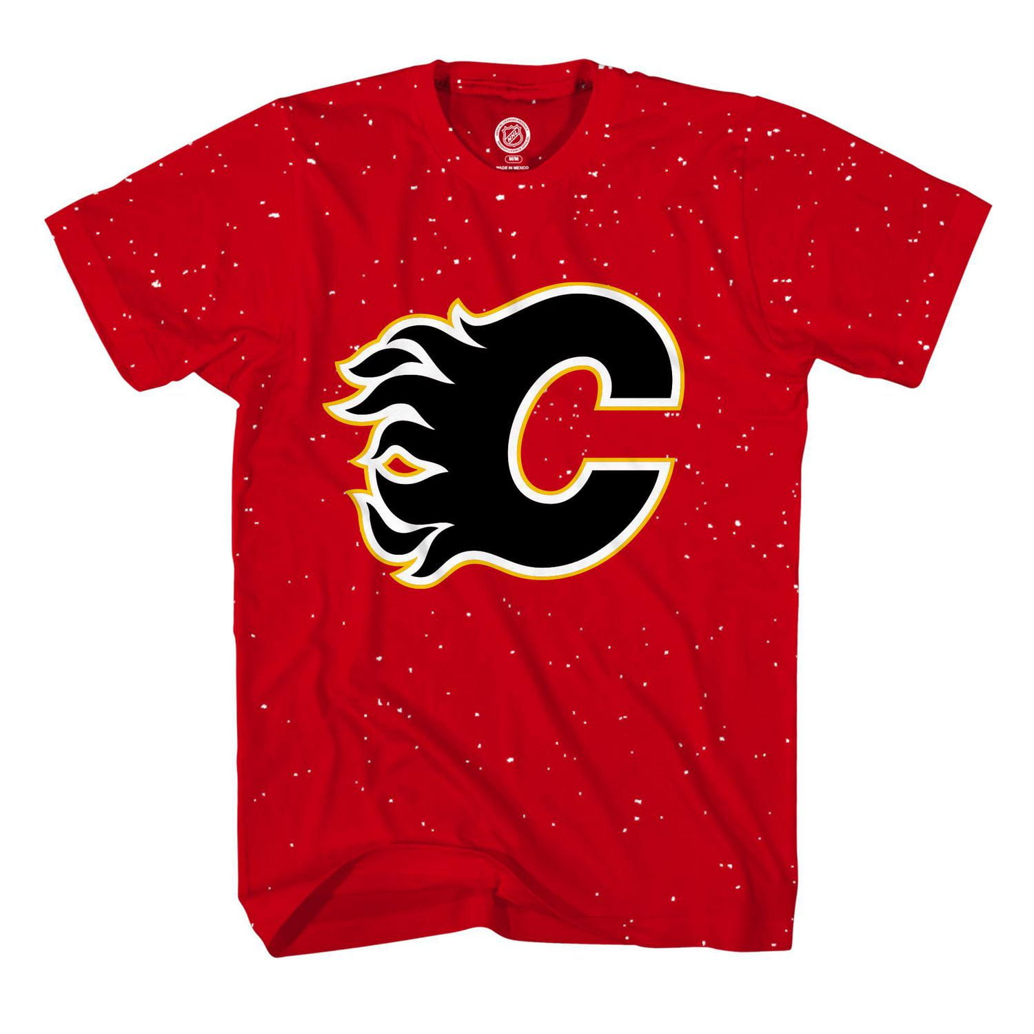 T-shirt Calgary Flames Confetti pour homme
