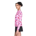 thumbnail image 2 of Reebok Women's Full Zip Printed Rashguard, 2 of 6