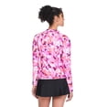 thumbnail image 3 of Reebok Women's Full Zip Printed Rashguard, 3 of 6