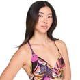 thumbnail image 4 of George Women's Printed Triangle Bikini Top, 4 of 6