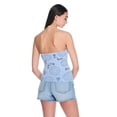 thumbnail image 3 of No Boundaries Women's Graphic Tube Top, 3 of 6