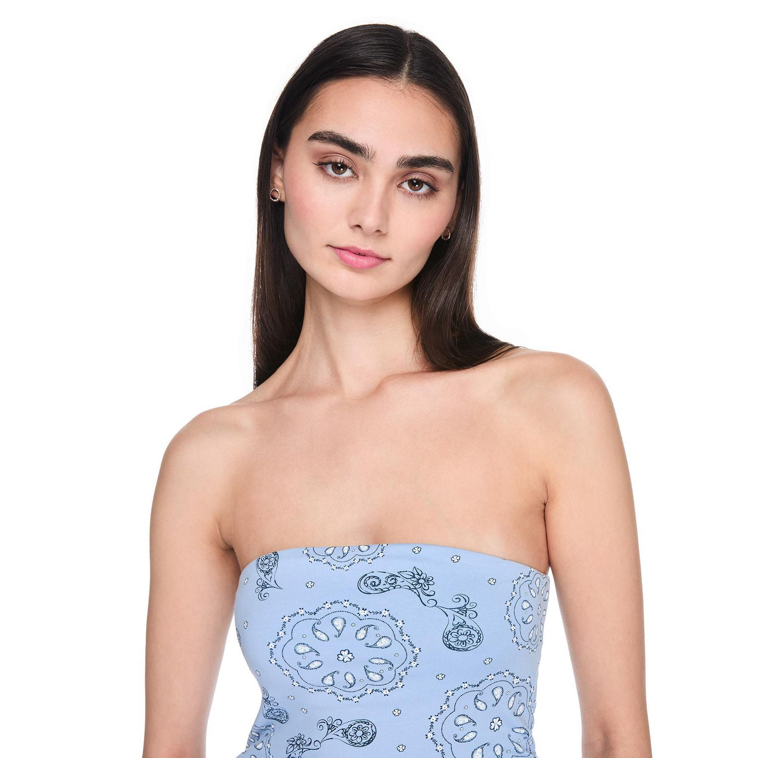 No Boundaries Women's Graphic Tube Top