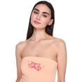 thumbnail image 4 of No Boundaries Women's Graphic Tube Top, 4 of 6