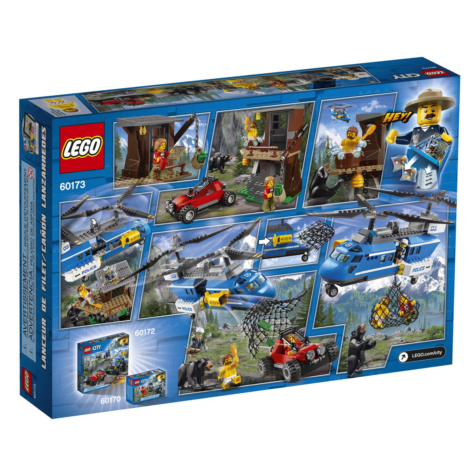 LEGO City Mountain Arrest 60173 Building Kit (303 Piece) - Walmart.ca