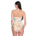 thumbnail image 3 of No Boundaries Women's O-Ring One Piece Swimsuit, 3 of 6