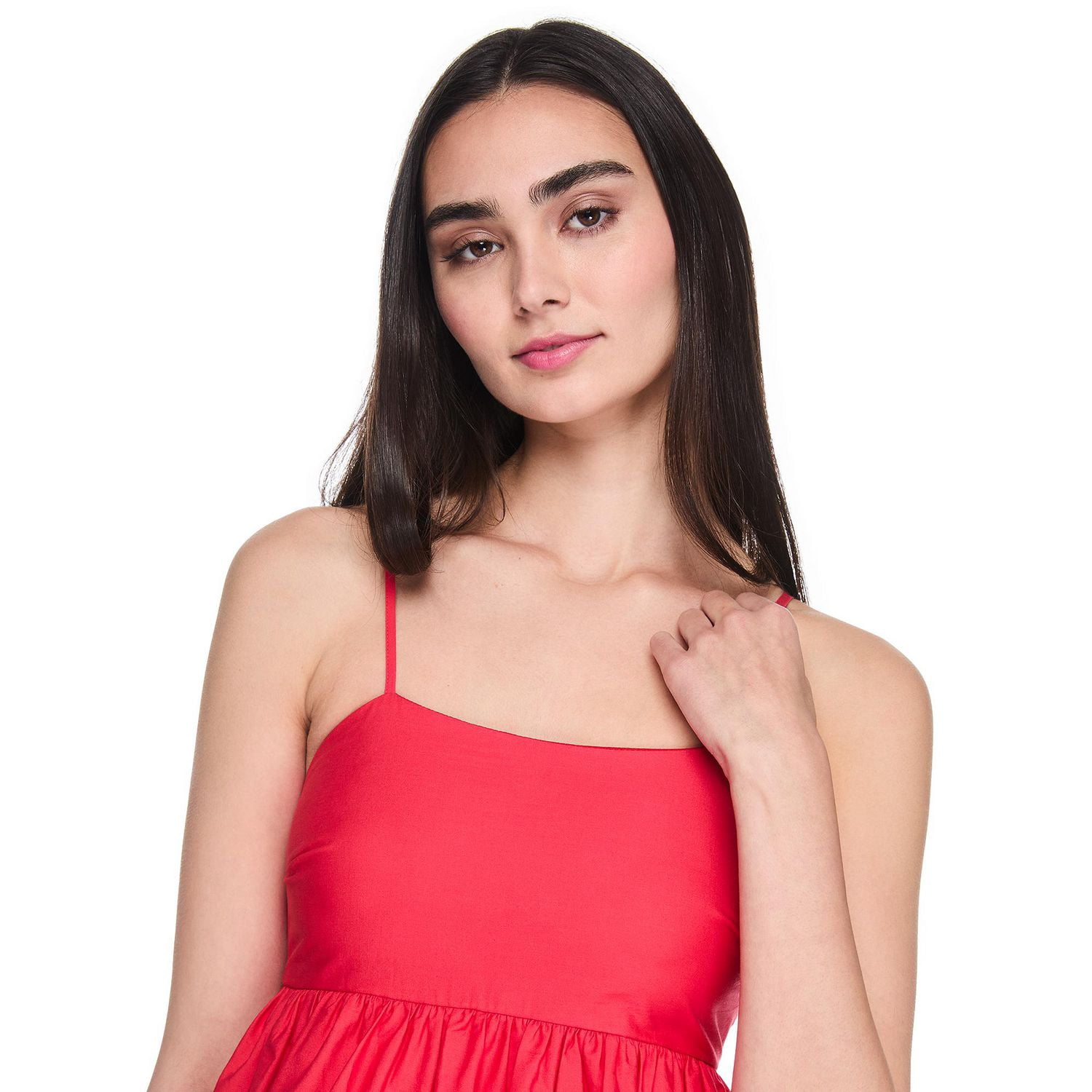 No Boundaries Women's Bubble Hem Dress