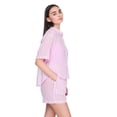 thumbnail image 2 of No Boundaries Women's Two Piece Button-Up Cover-Up Set, 2 of 6