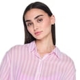 thumbnail image 4 of No Boundaries Women's Two Piece Button-Up Cover-Up Set, 4 of 6