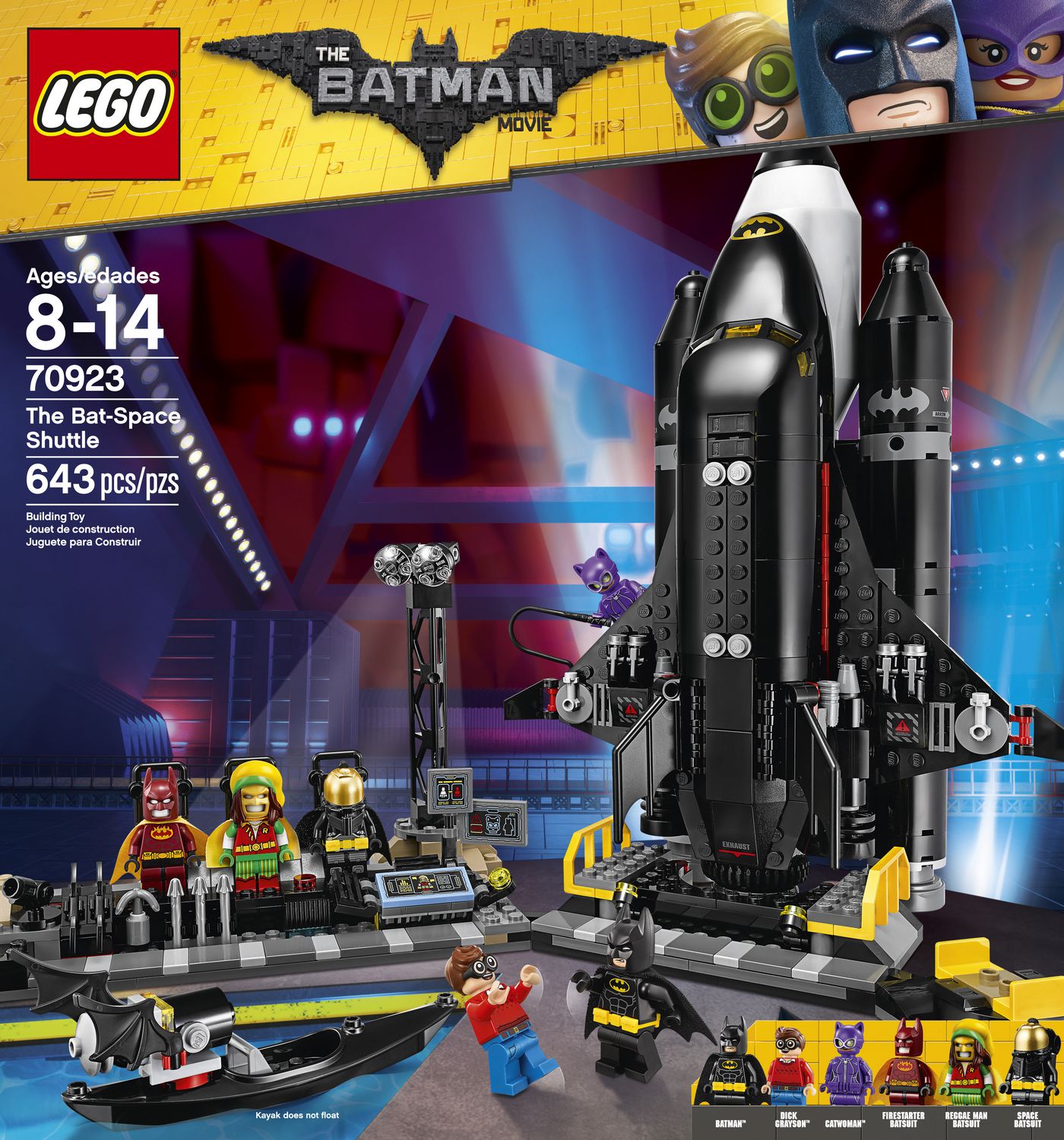 LEGO Batman Movie - The Bat-Space Shuttle (70923 ...