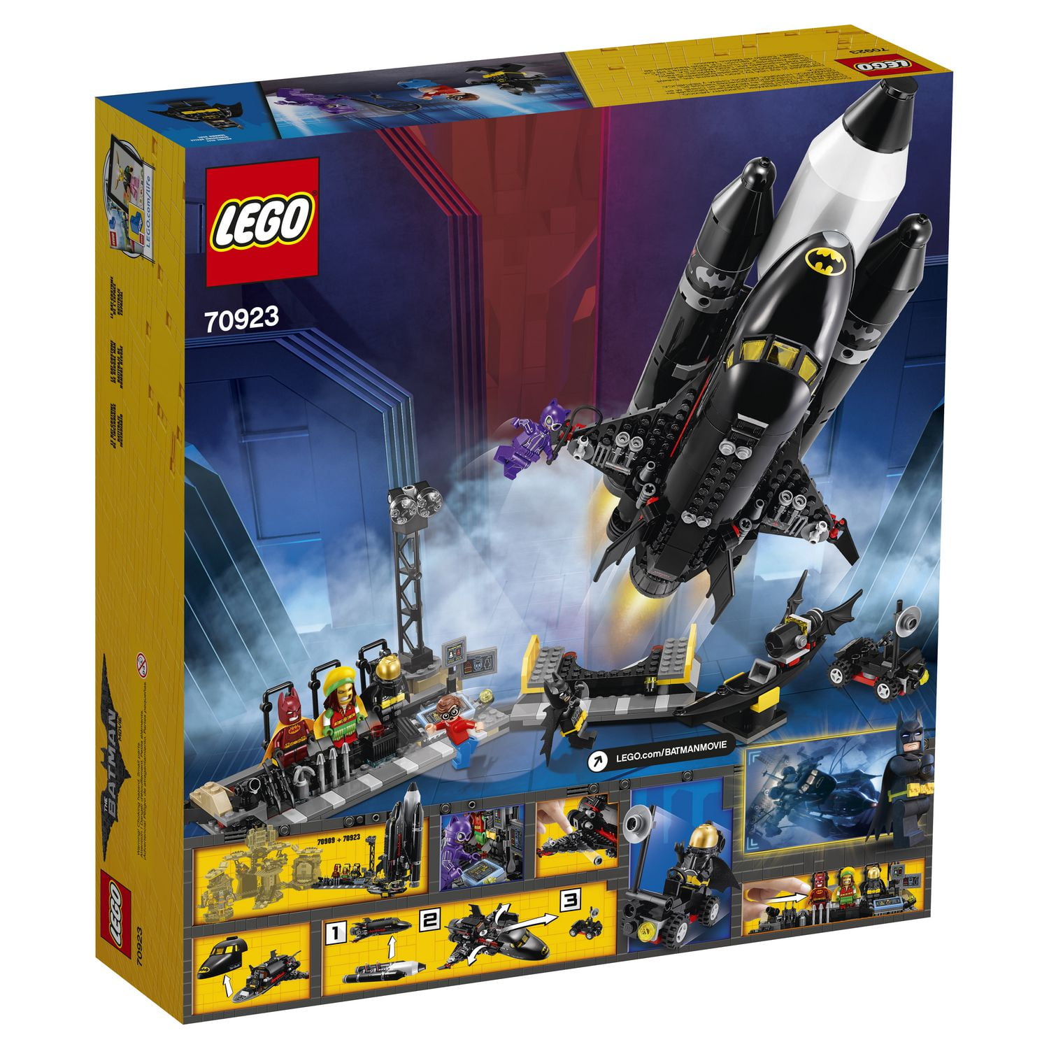 Batman lego store space shuttle