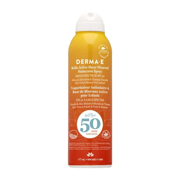 Kids Active Sheer Mineral Sunscreen Spray SPF 50