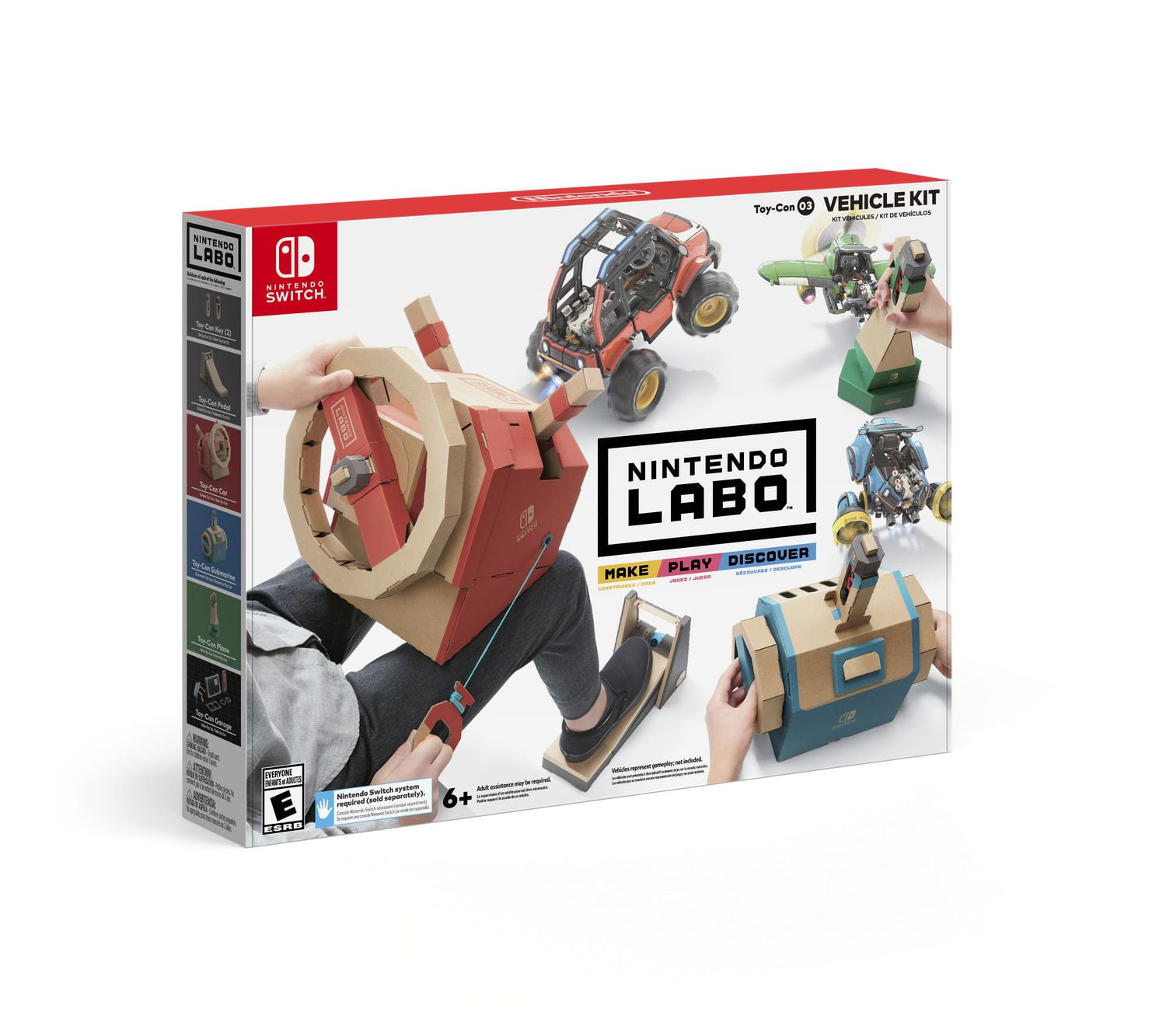 Nintendo Switch Nintendo Labo Toy-Con 03 Nintendo Labo Toy-Con 03: Vehicle Kit - Innovative DIY Fun