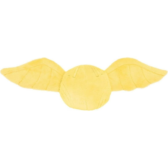 Kids Preferred Harry Potter Golden Snitch Plush Stuffed Animal a Soft Golden Ball with Detailed Embroidered Wings for Babies, Toddlers, and Kids 3 Inch Ball with Wings