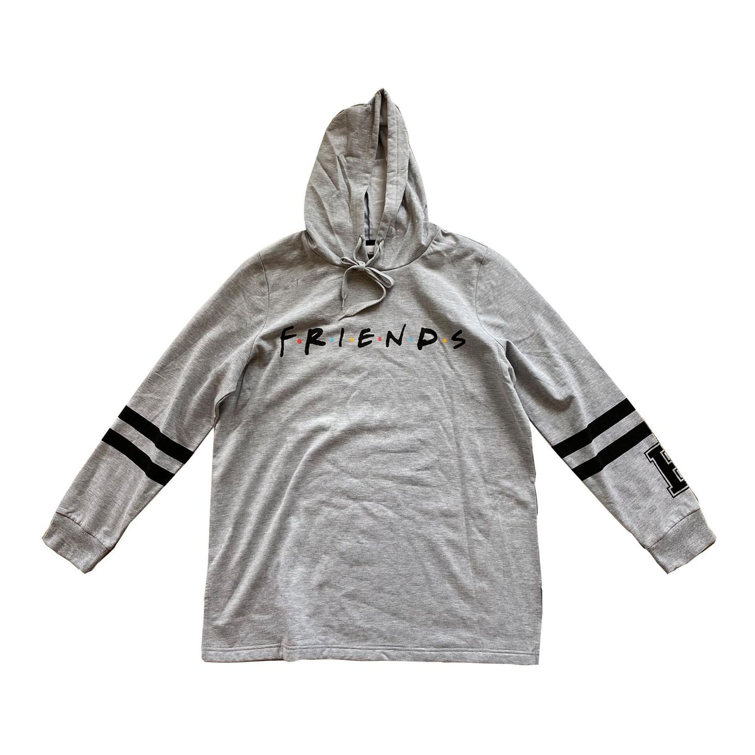 friends hoodie grey