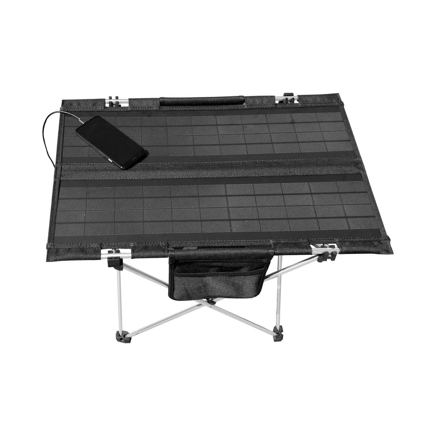 Table de camping solaire pliable Technaxx TX-251 20 watts - Noir