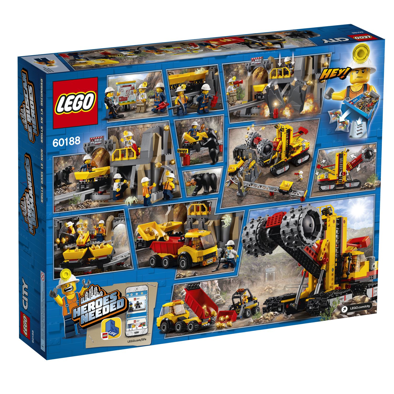 LEGO City Mining Experts Site 60188 Building Kit Walmart