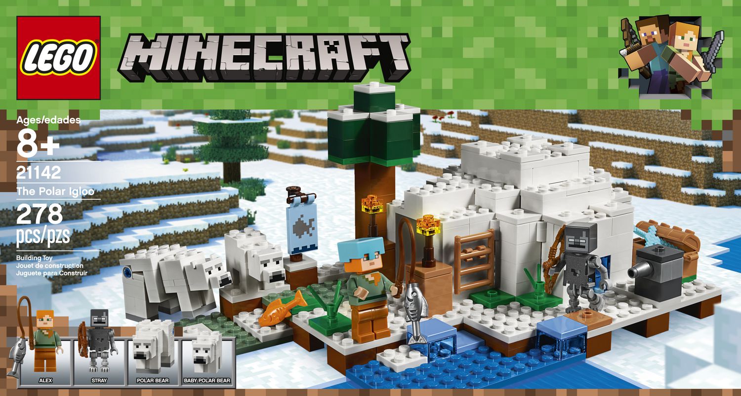 Lego Minecraft Minifigure Stray 21142! 