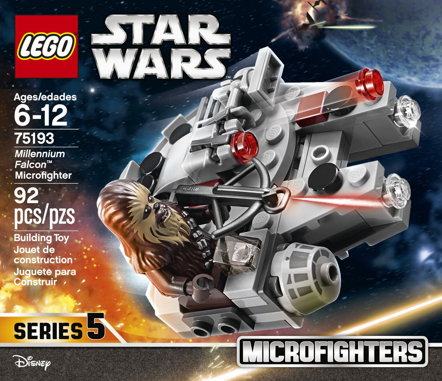 Lego millennium falcon online walmart