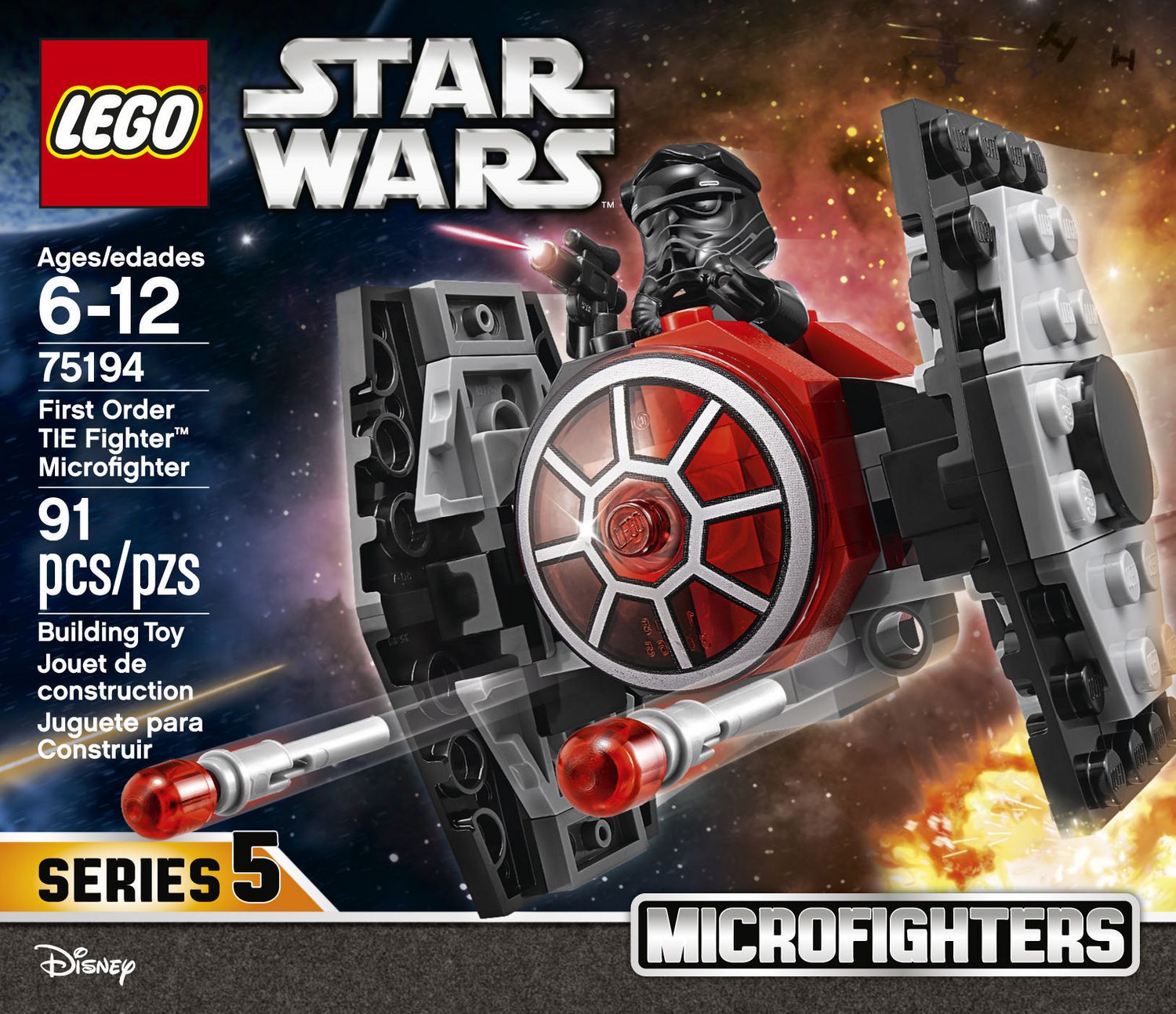 LEGO Star Wars: The Force Awakens First Order TIE Fighter