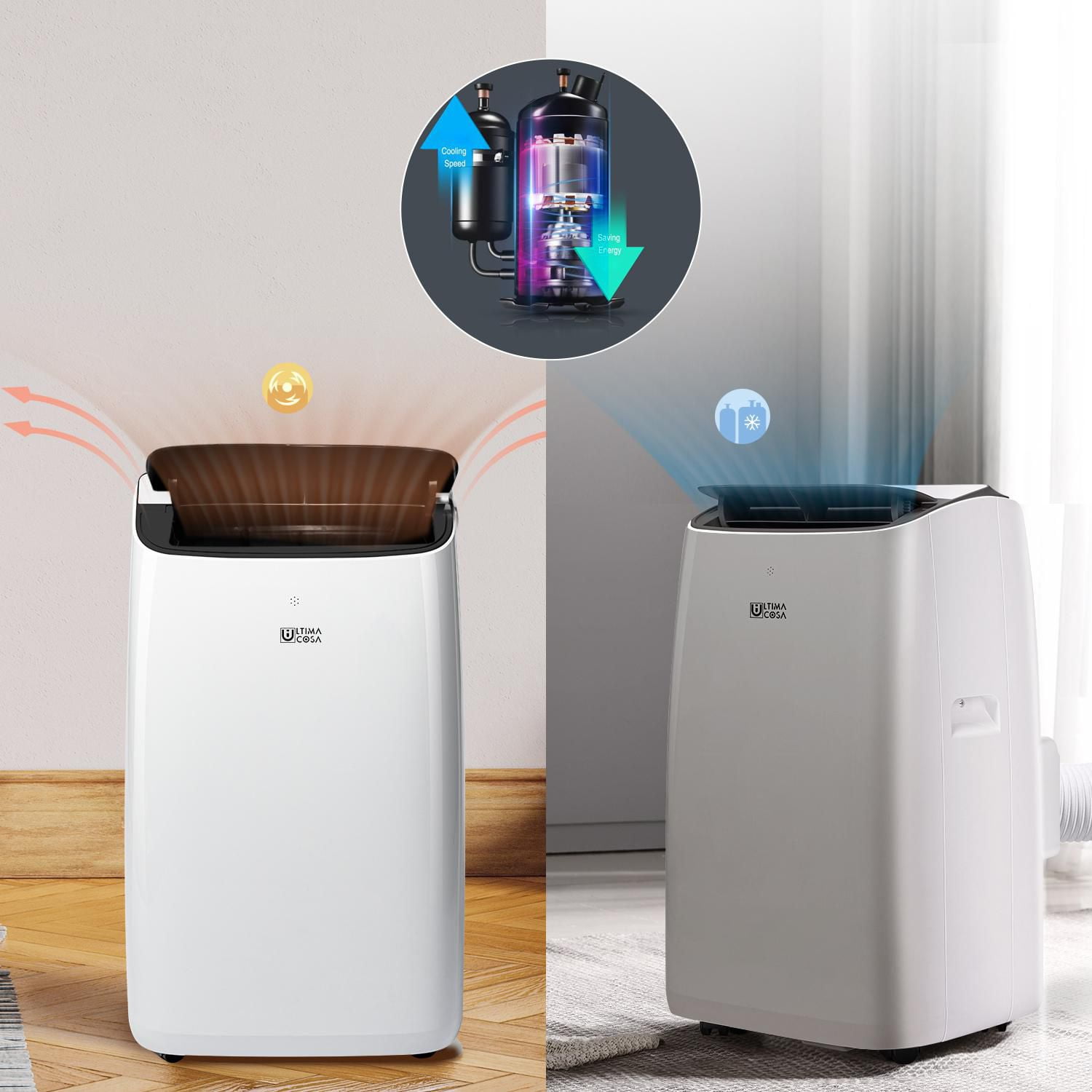 Ultima Cosa Aria Clima 4 in 1 Smart Portable Air Conditioner