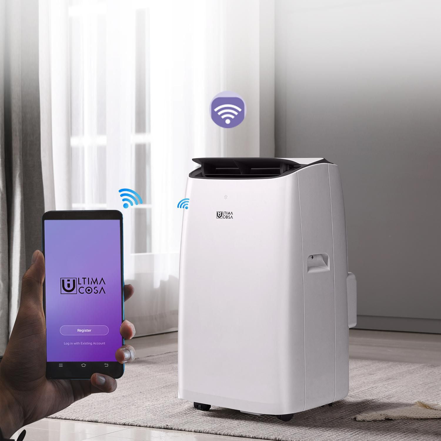 Ultima Cosa Aria Clima 4 in 1 Smart Portable Air Conditioner