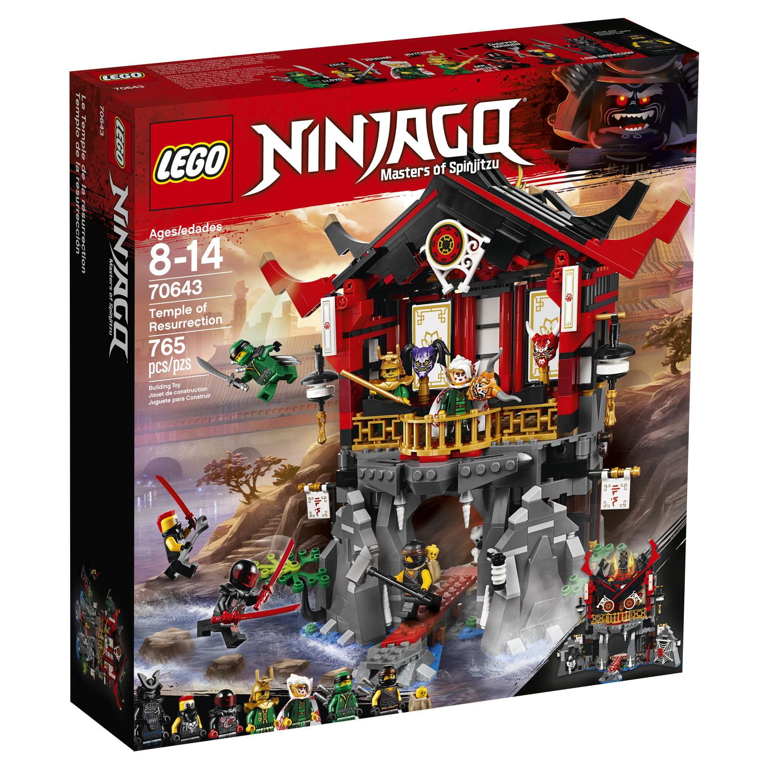 LEGO Ninjago Temple of Resurrection 70643