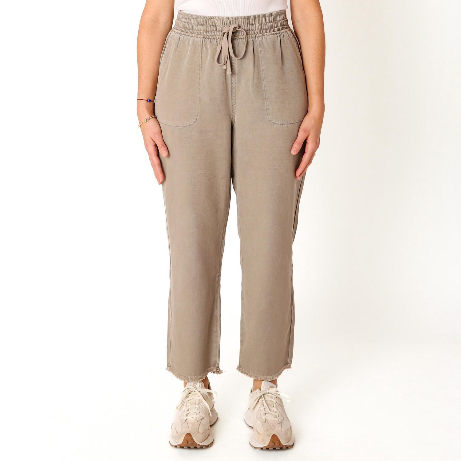 Drawstring Joggers with Pockets main image 0