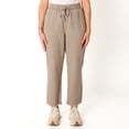 thumbnail image 1 of DV Frayed hemmed drawstring Joggers with deep pockets, 1 of 5