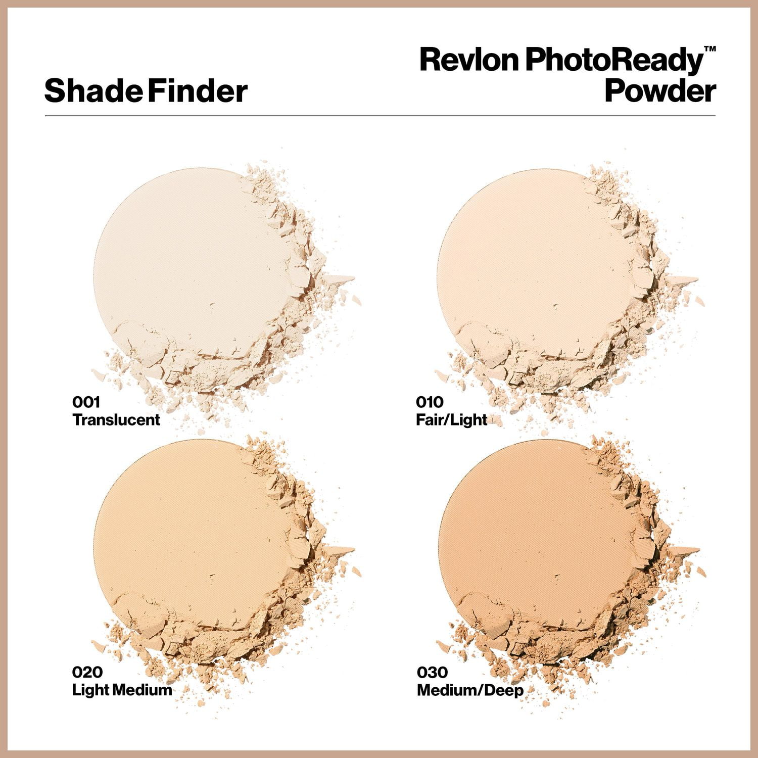 Revlon PhotoReady Blurring Setting Powder, Longwear, Full Coverage, 010 Fair Light, 7.1g, PHOTO PRESSED PWD 0.172 lbs