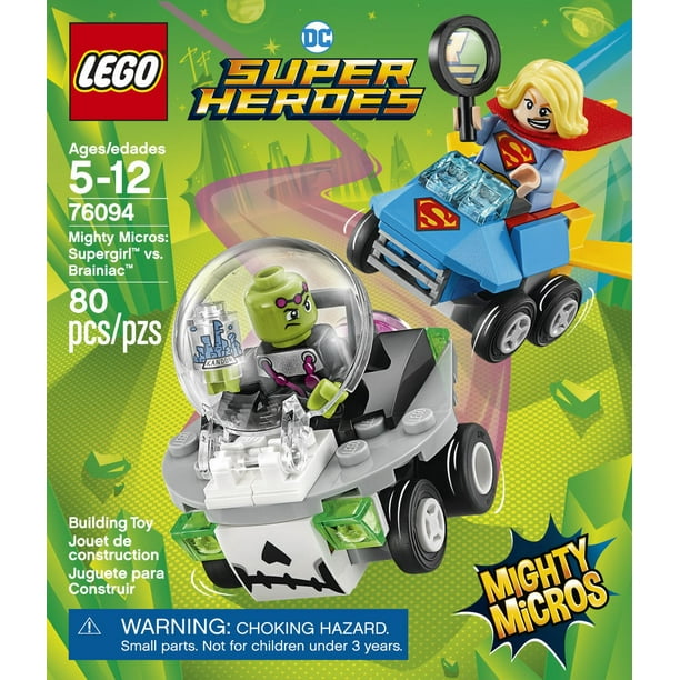 Super Heroes - Mighty Micros : Supergirl™ contre Braini (76094)