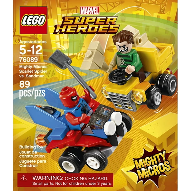 Super Heroes - Mighty Micros : Spider-Man contre Sandma (76089)