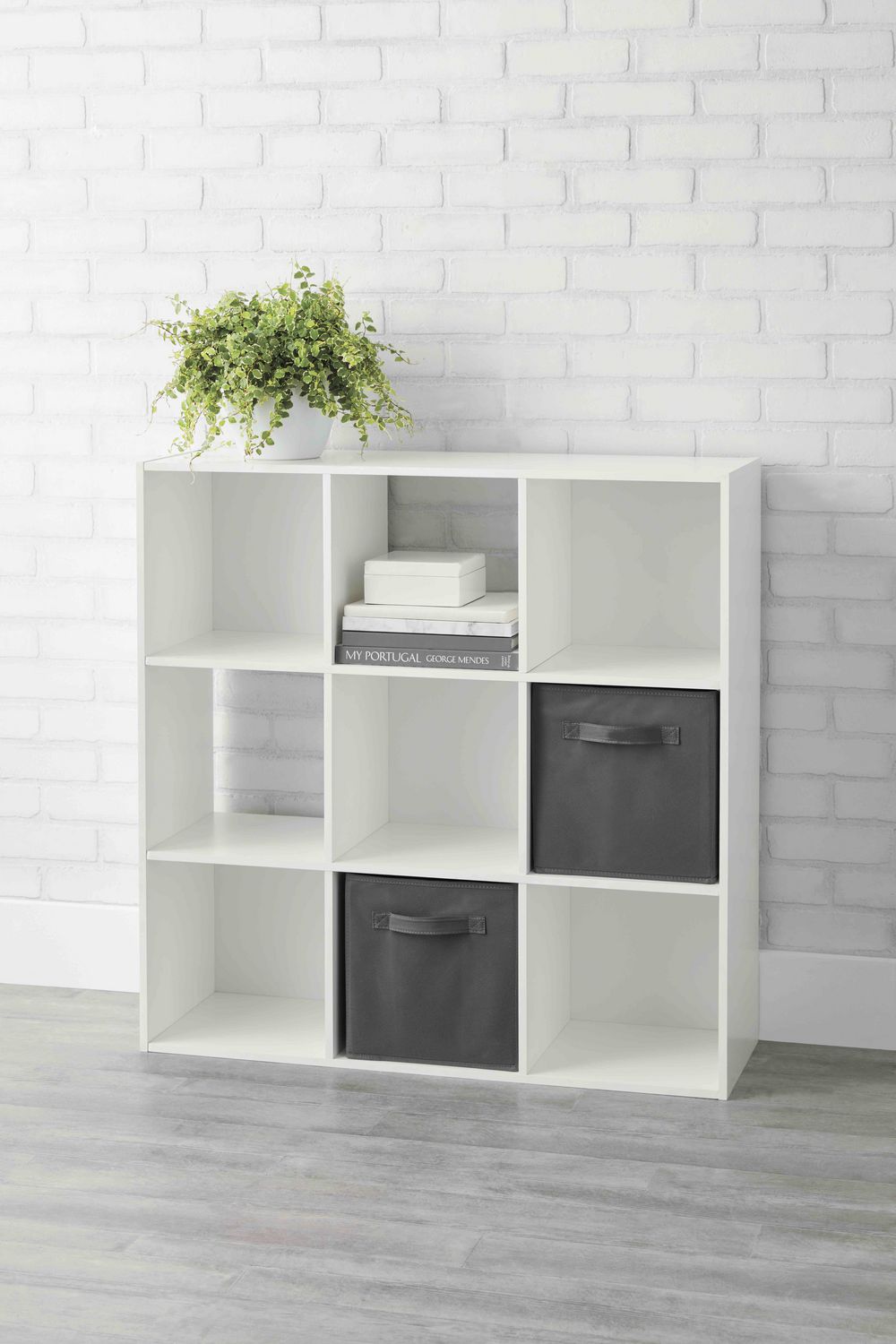 ZENSTYLE 9-Cube Storage Shelf Organizer Bookshelf System, Display