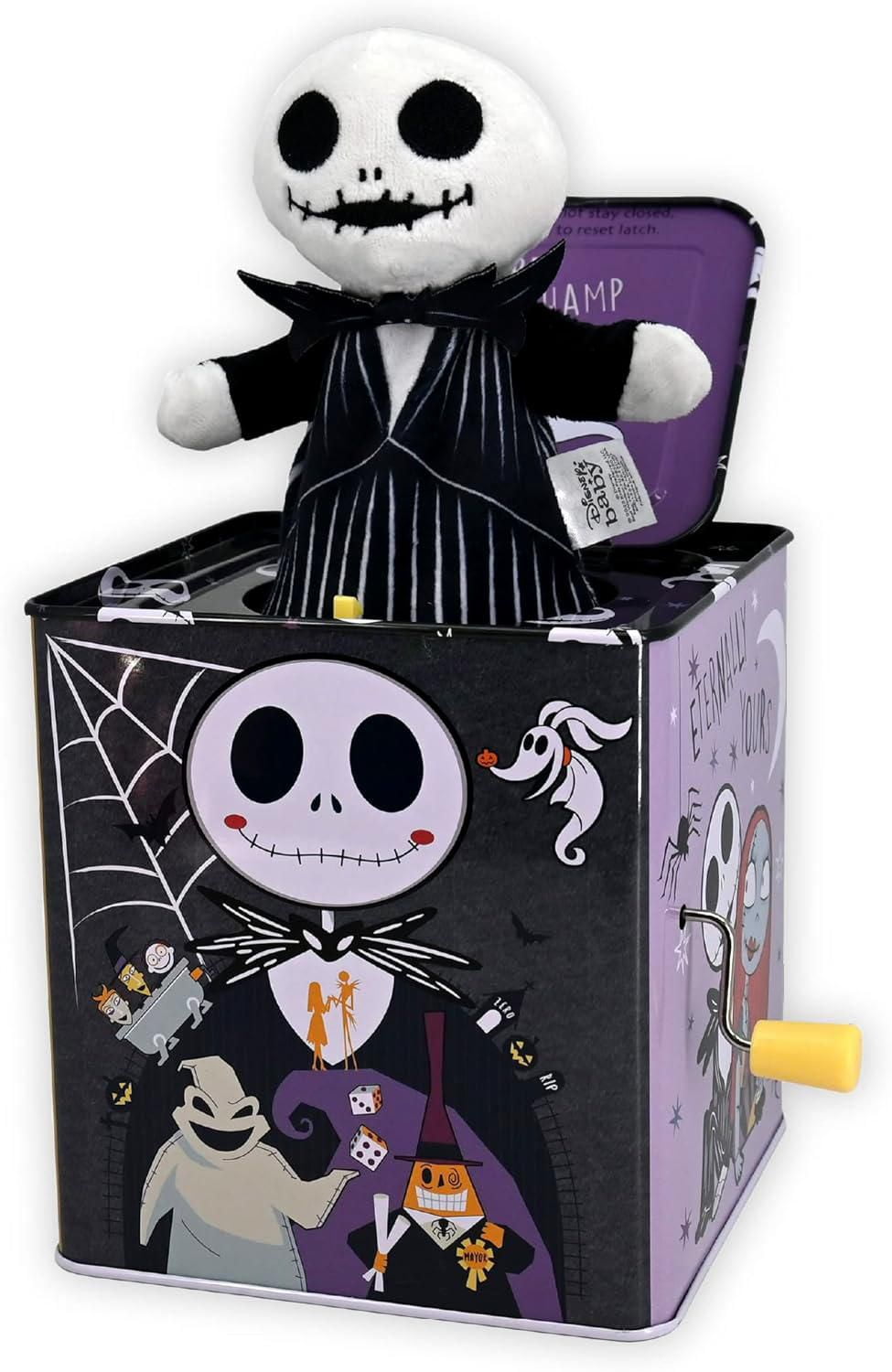 Kids Preferred Disney Baby The Nightmare Before Christmas Jack Skellington Classic Jack in The Box Musical Toys for Babies and Toddlers 5 Inches Walmart