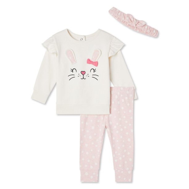 George Baby Girls' Character 3-Piece Set - Walmart.ca