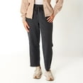 thumbnail image 1 of DV Frayed hemmed drawstring Joggers with deep pockets, 1 of 4