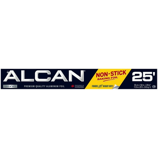 Alcan Non Stick Aluminum Foil Wrap, Pack of 3