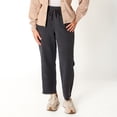 thumbnail image 1 of DV Frayed hemmed drawstring Joggers with deep pockets, 1 of 4