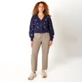 thumbnail image 2 of DV Frayed hemmed drawstring Joggers with deep pockets, 2 of 5